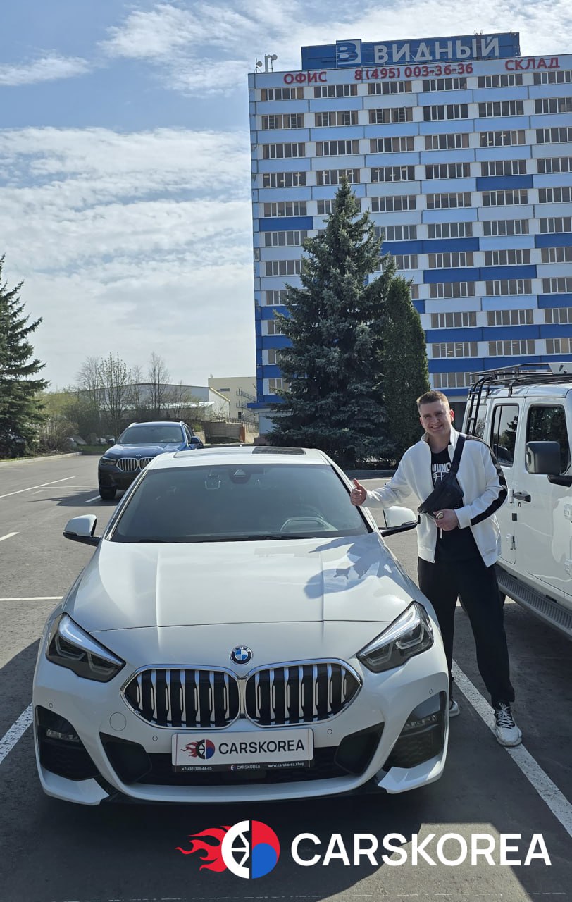 BMW 218d M Sport, 2021 из Кореи — отзыв клиента Даниэль
