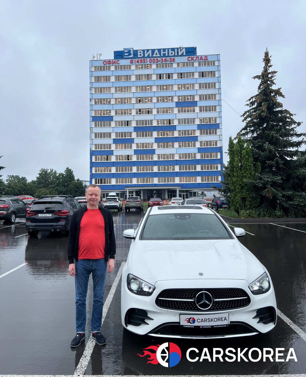 Mercedes-Benz E220d 4MATIC AMG Line, 2022 из Кореи — отзыв клиента 