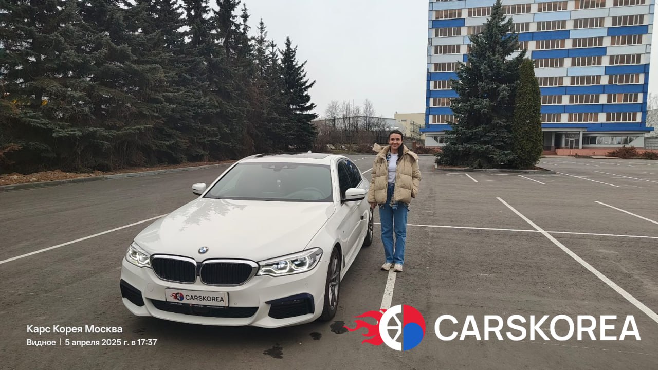 BMW 520d xDrive M Sport Plus, 2019 из Кореи — отзыв клиента Кристина