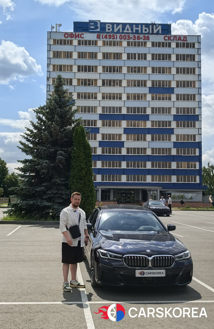 BMW 520i M Sport, 2021 из Кореи — отзыв клиента Виталий