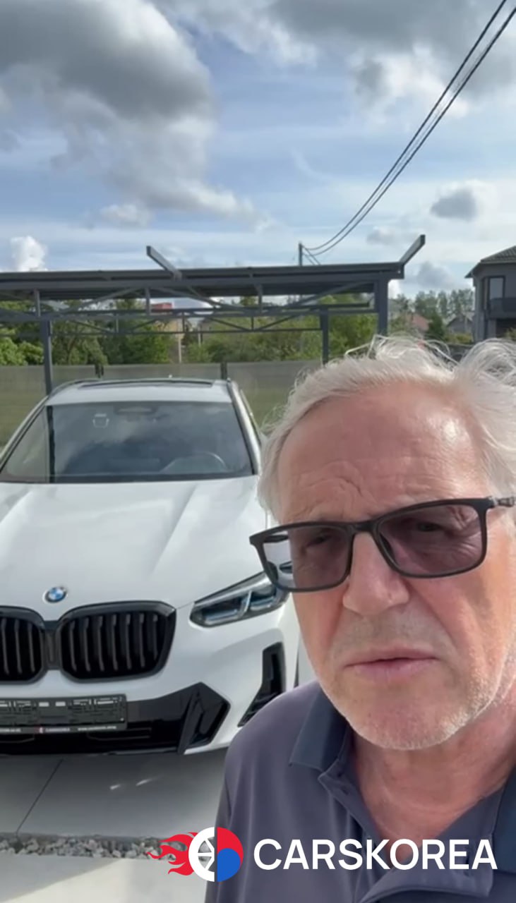 BMW X3 xDrive 20i M Sport Pus, 2022 из Кореи — отзыв клиента 