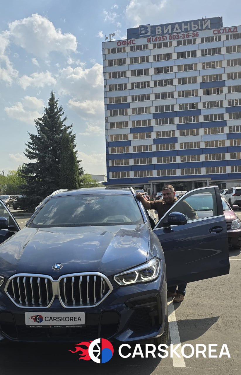 BMW X6 xDrive40i M Sports, 2023 из Кореи — отзыв клиента 