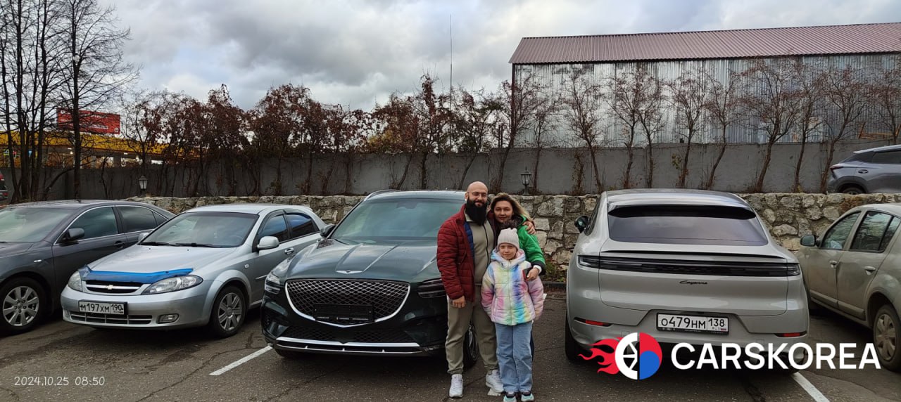 Genesis GV70 2.5T AWD, 2021 из Кореи — отзыв клиента 