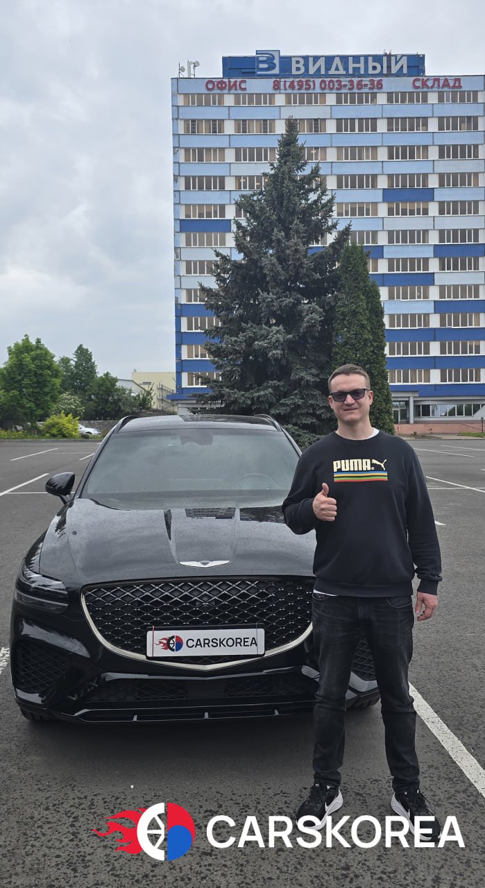 Genesis GV70 2.5T AWD, 2021 из Кореи — отзыв клиента 