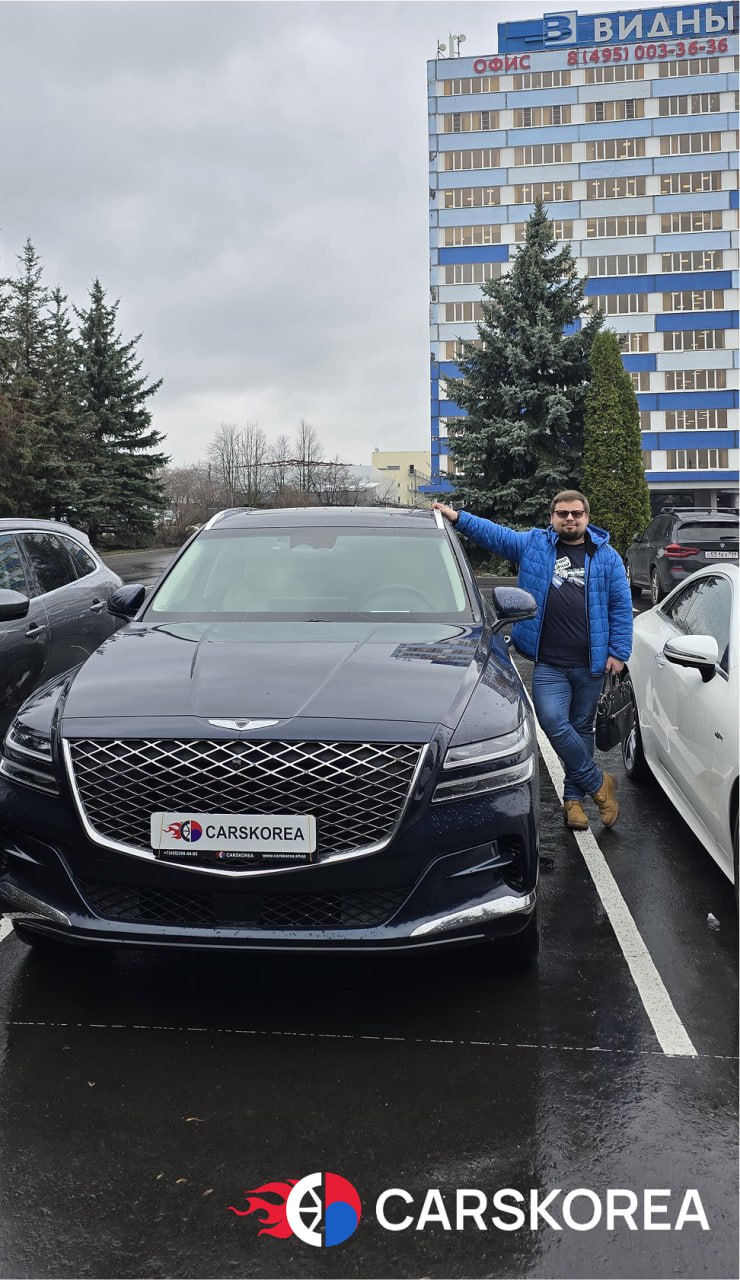 Genesis GV80, 2020 из Кореи — отзыв клиента 