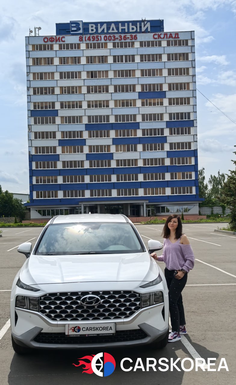 Hyundai Santa Fe 2.2 4WD, 2020 из Кореи — отзыв клиента 