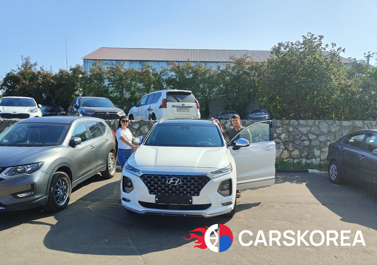 Hyundai Santa Fe, 2019 из Кореи — отзыв клиента 