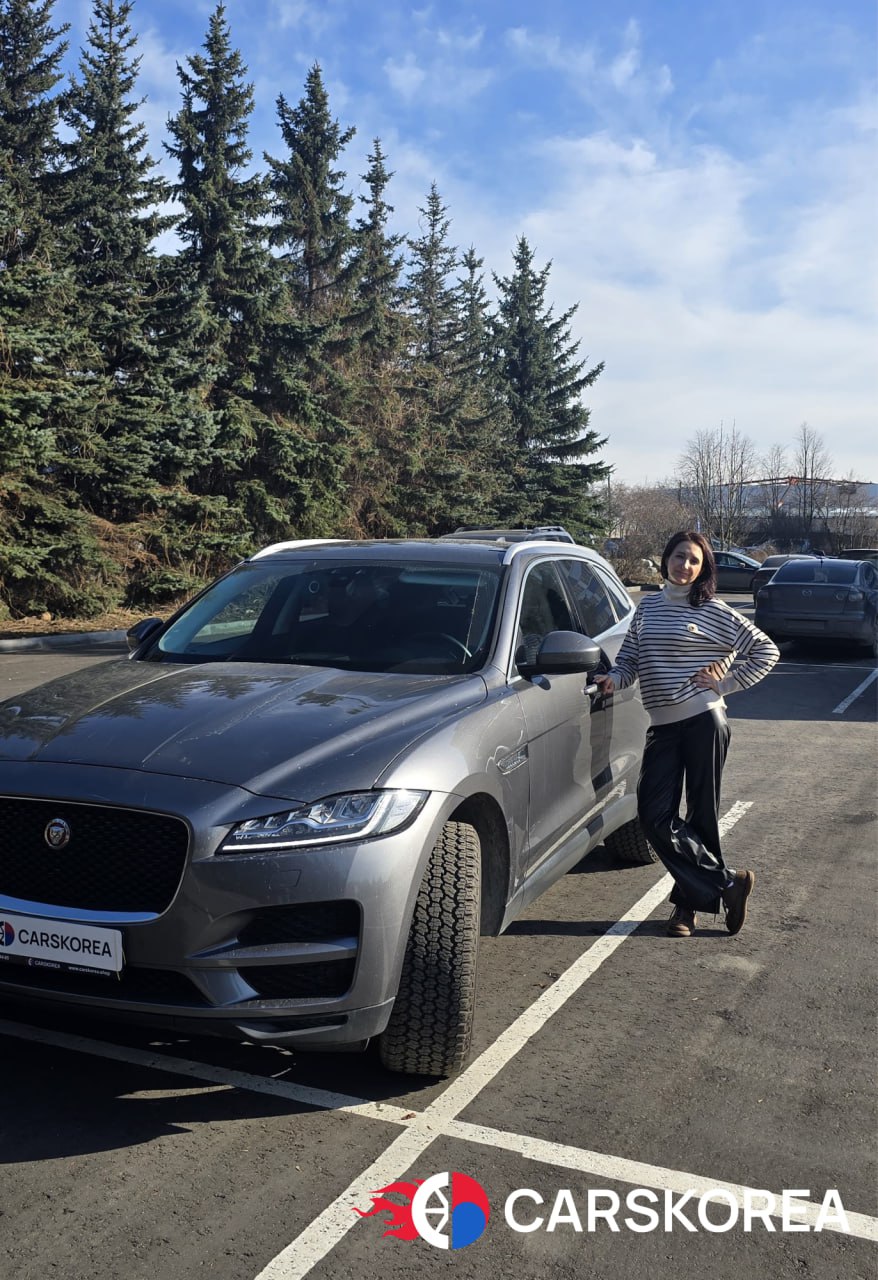 Jaguar F-PACE, 2019 из Кореи — отзыв клиента 