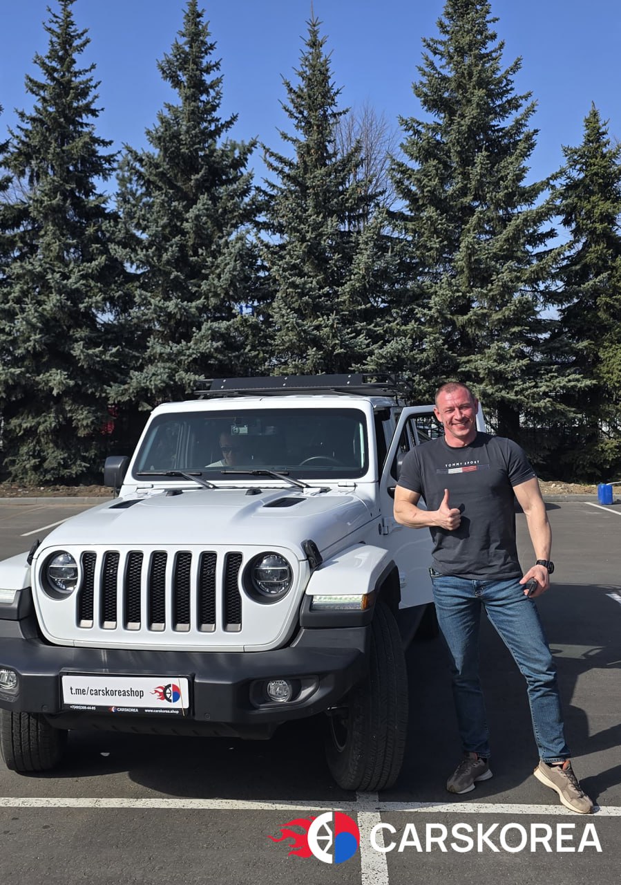 Jeep Wrangler 2.0 Overland, 2021 из Кореи — отзыв клиента Анатолий