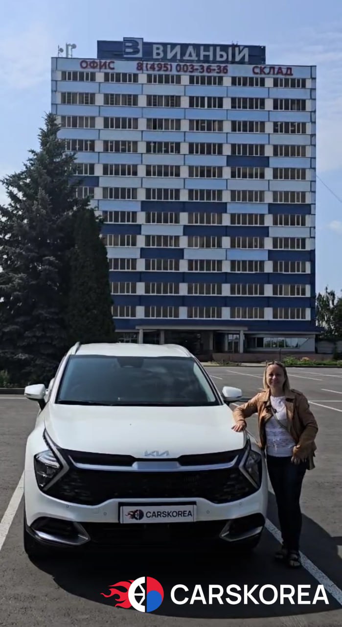 Kia Sportage V, 2023 из Кореи — отзыв клиента Наталья