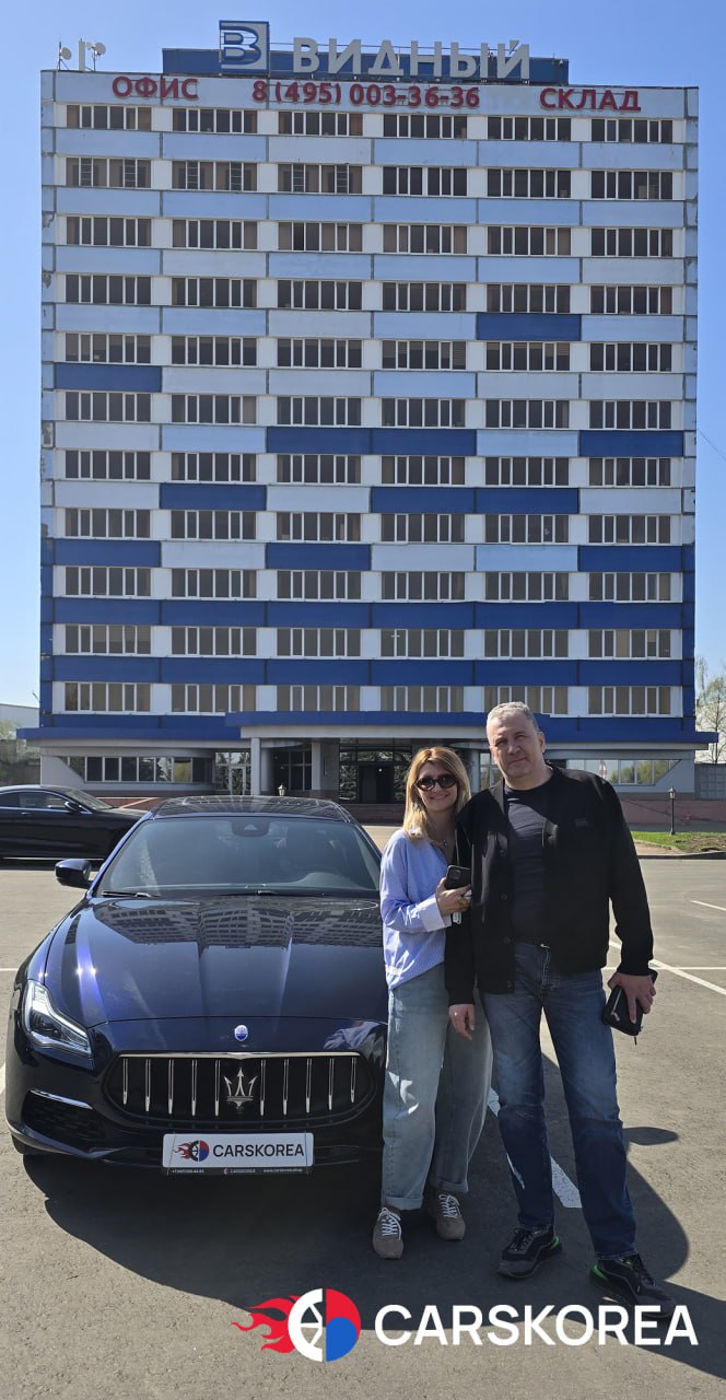 Maserati Quattroporte 3.0 V6 Gran Russo, 2021 из Кореи — отзыв клиента 