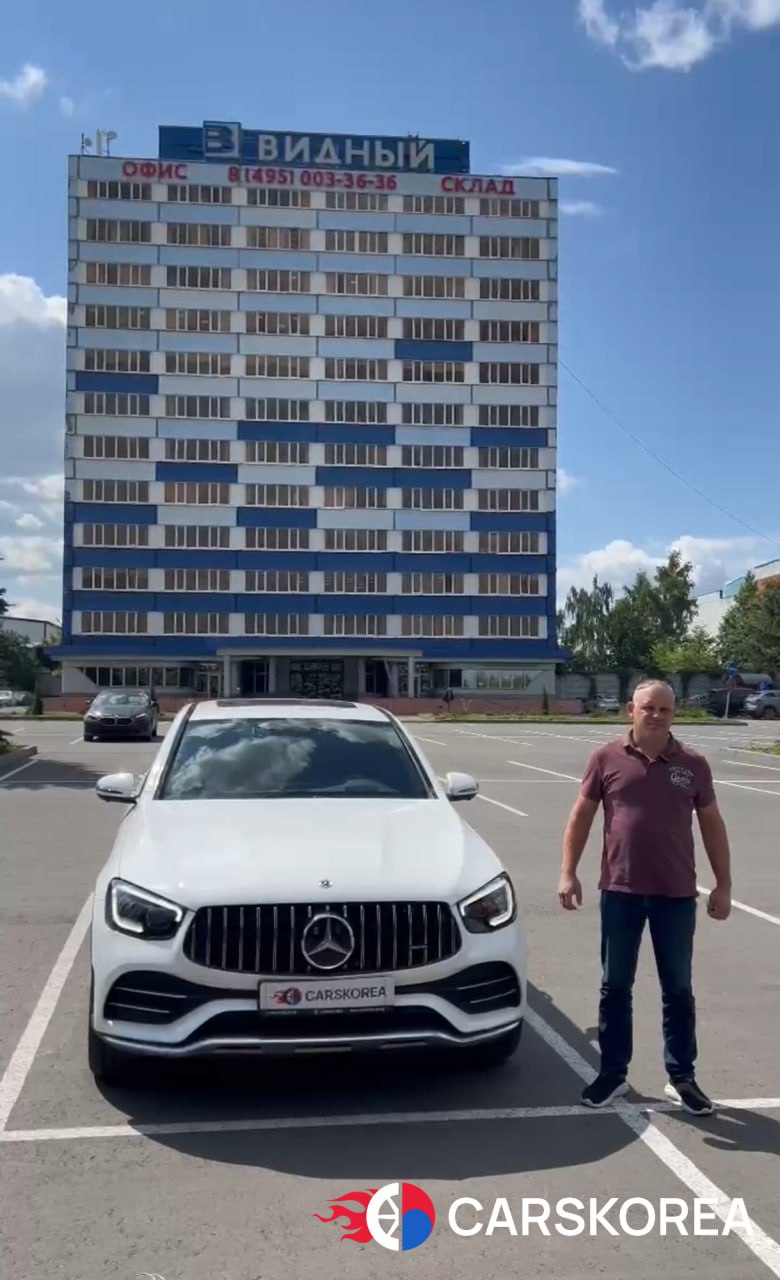 Mercedes-Benz AMG GLC43 4MATIC, 2021 из Кореи — отзыв клиента Сергей