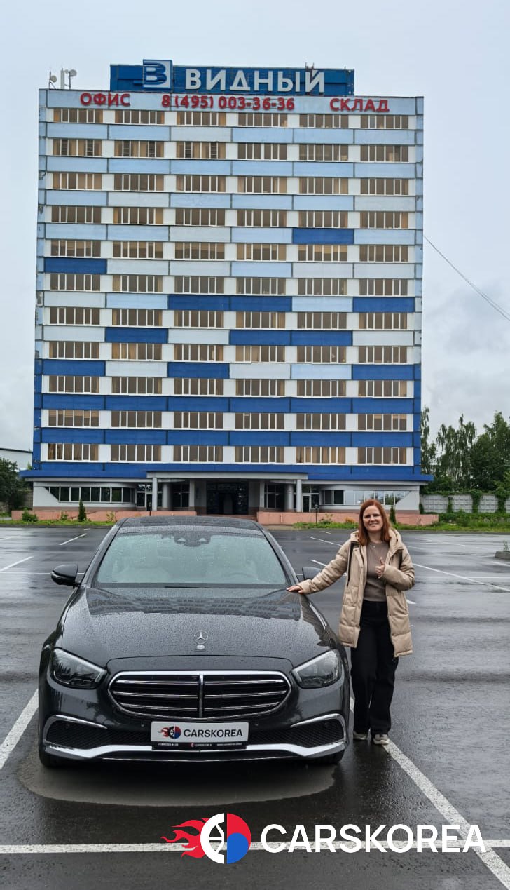 Mercedes-Benz E250 Exclusive, 2022_ из Кореи — отзыв клиента 