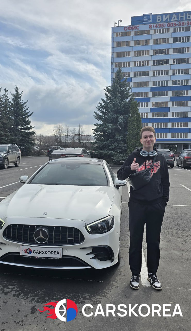 Mercedes-Benz E53 AMG 4MATIC+, 2021 из Кореи — отзыв клиента Илья
