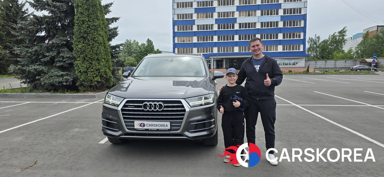 Audi Q7 45 TFSI Quattro, 2019 из Кореи — отзыв клиента Максим и Владимир