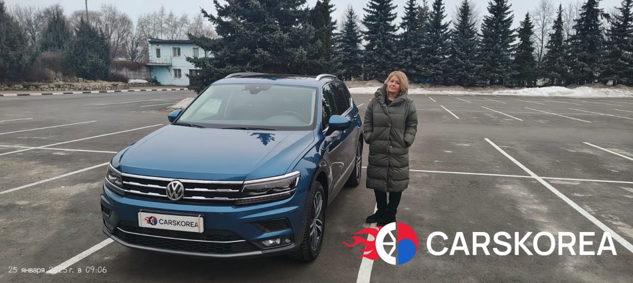 Volkswagen Tiguan AllSpace 2.0 TDI Prestige, 2020 из Кореи — отзыв клиента 