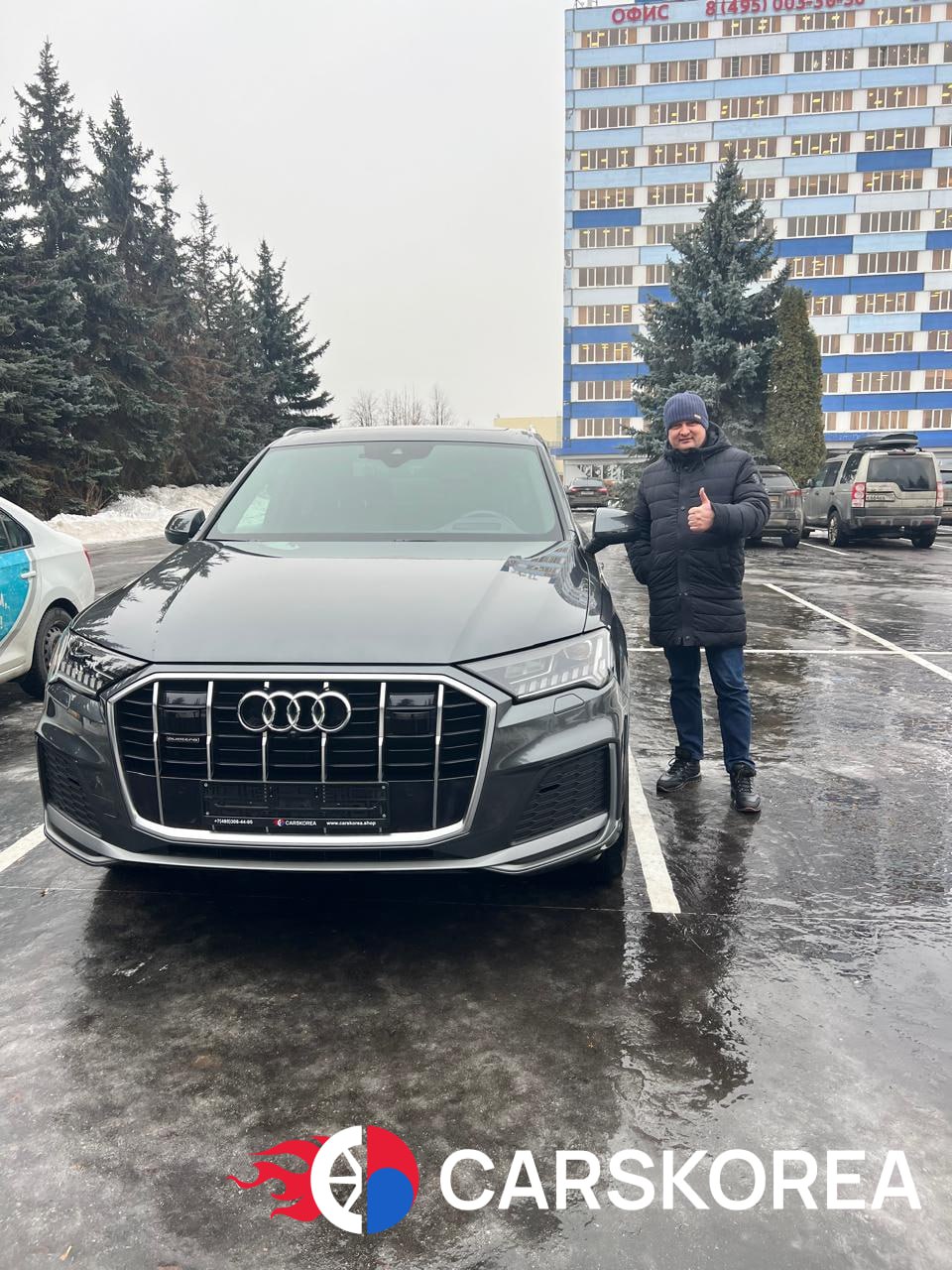 Audi Q7, 2021 из Кореи — отзыв клиента 