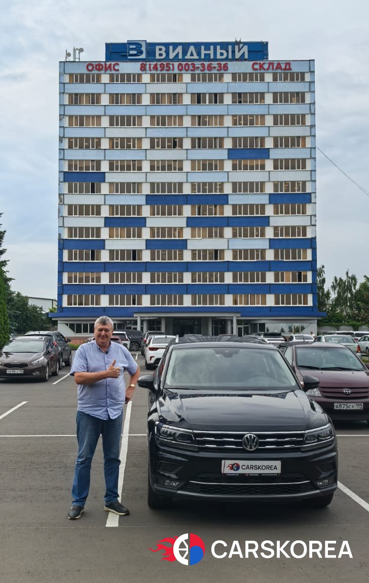 Volkswagen Tiguan Allspace 2.0 TDI Prestige, 2020.. из Кореи — отзыв клиента Вадим