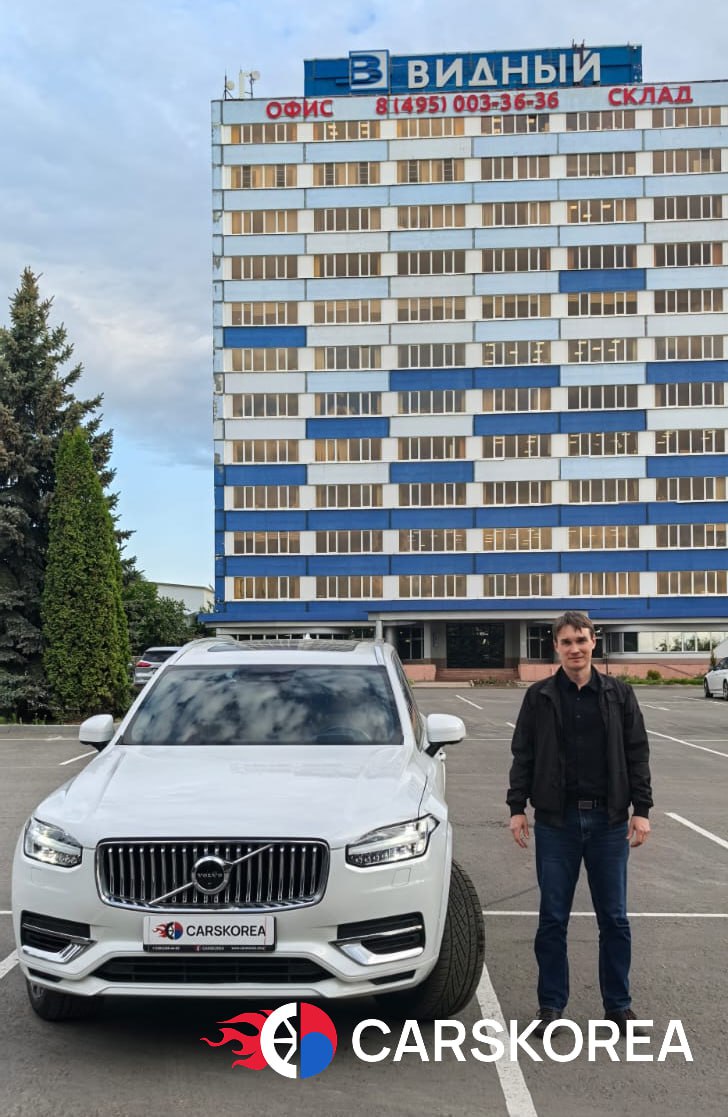 Volvo XC90 II T8 Inspiration Hybrid, 2021 из Кореи — отзыв клиента 